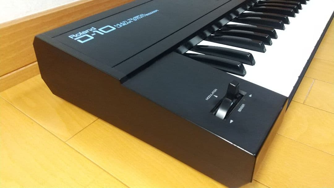 【付属品多数】Roland D-10 61鍵盤 シンセサイザー D-50兄弟機