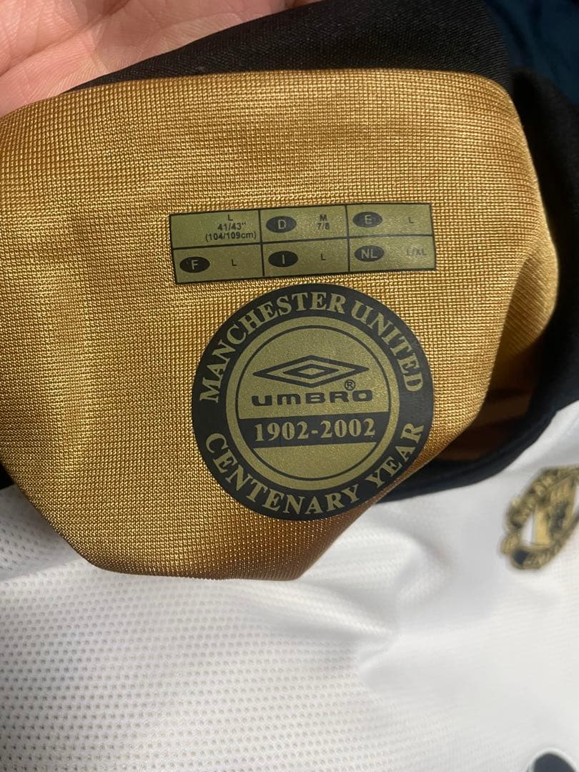Umbro マンチェスター・ユナイテッド ゲームシャツ L
