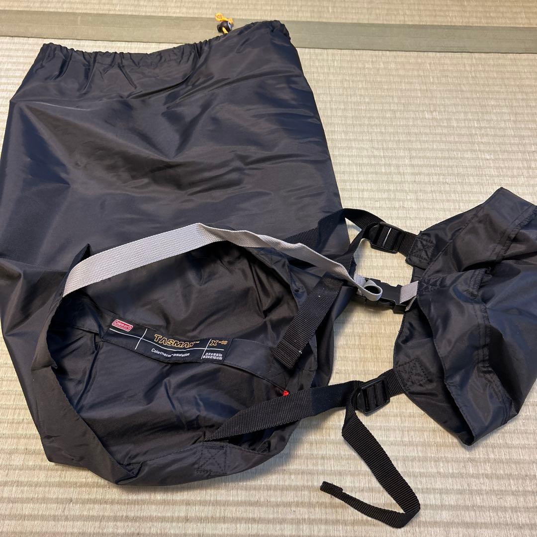 【美品】コールマン　タスマンコンパクト X/-18 寝袋　-18度