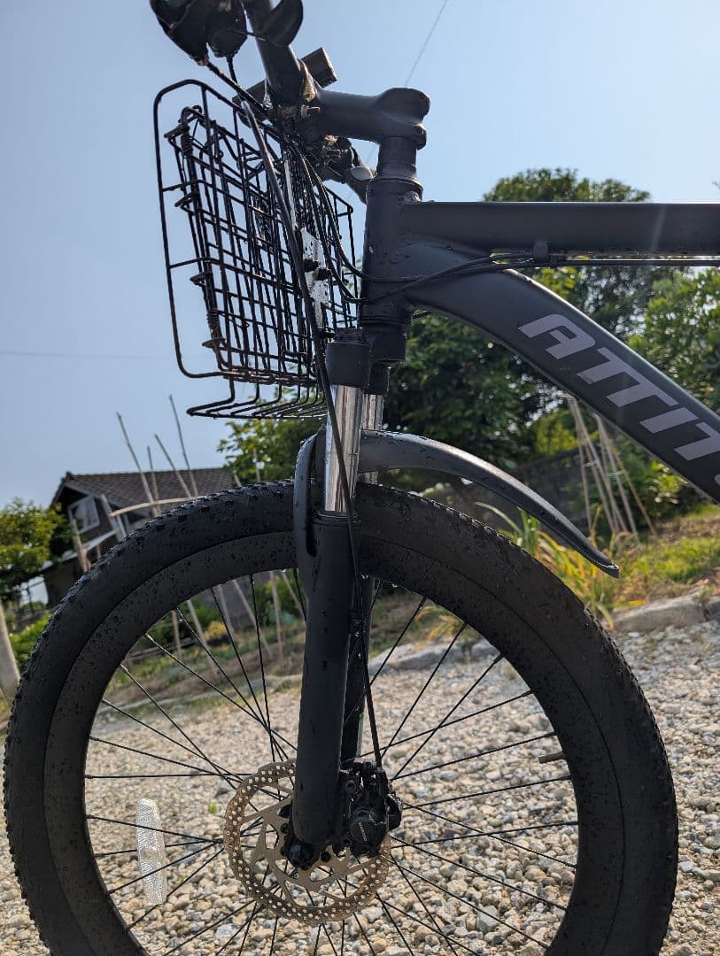 Animato A-27 Mountain Bike 前面バスケット付