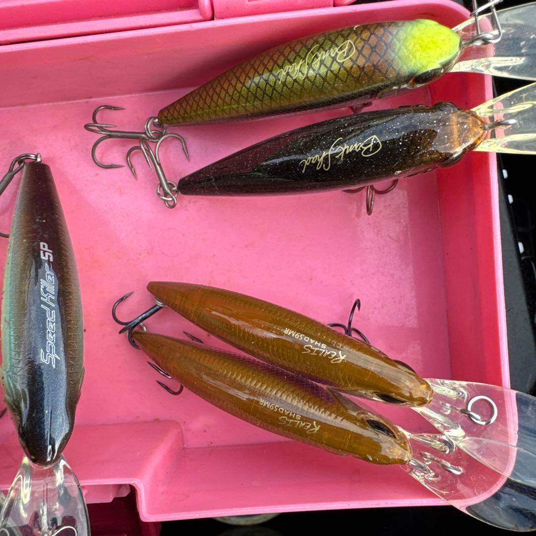 シャッド系ルアー12個セット　更に値下げしました！