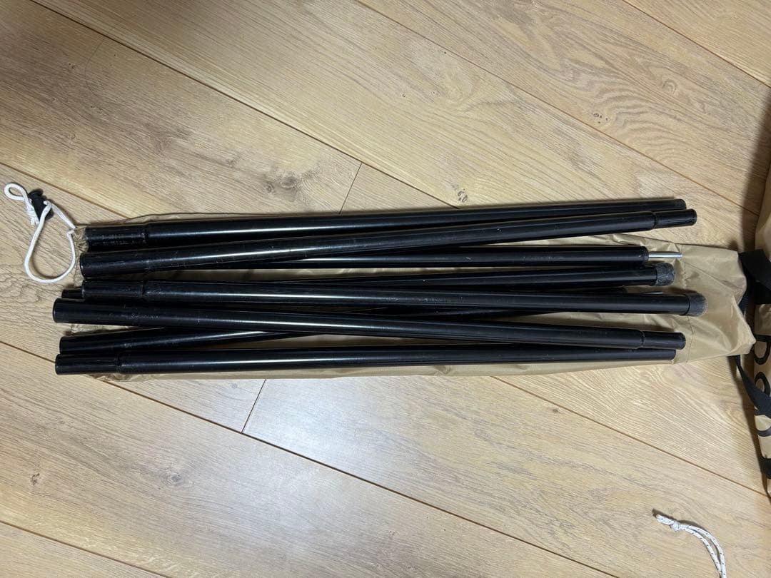 DOD ITSUKA NO TARP いつかのタープ　コンパクトタープポール付属