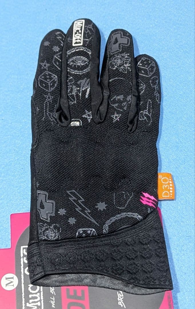 Muc-Off D3O サイクリンググローブ punkカラー Mサイズ