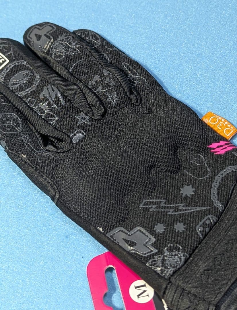 Muc-Off D3O サイクリンググローブ punkカラー Mサイズ