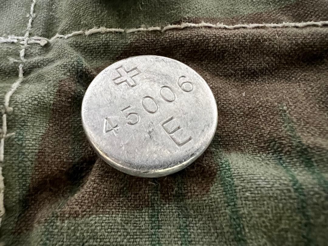 ①40s スイス軍幕 スプリンターカモ ツェルトバーン ミリタリー テント