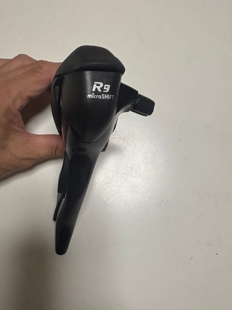 マイクロシフトR9 セット（9sシフター、FD34.9mmバンドタイプ、RD）