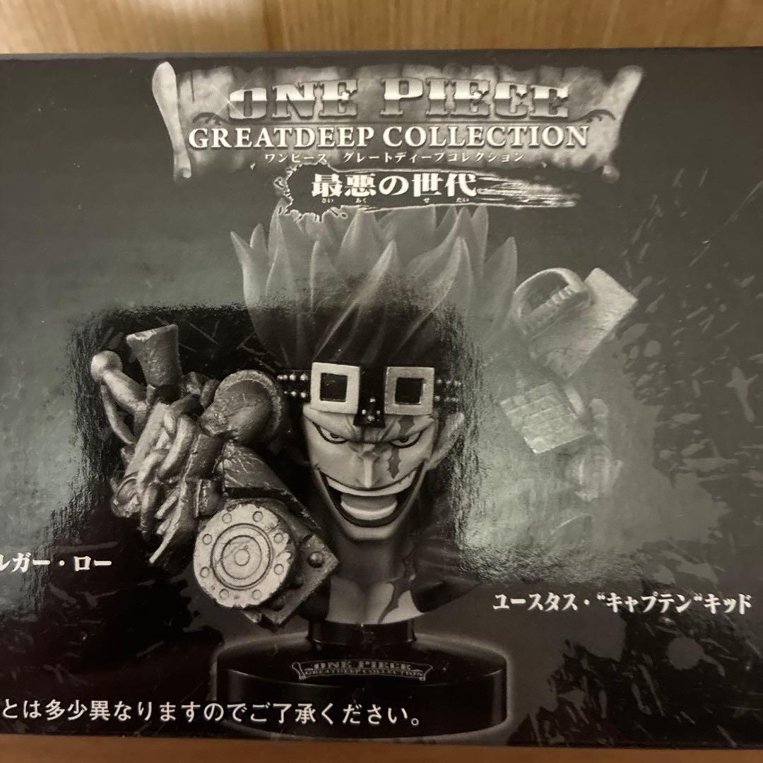 ONE PIECE ワンピース　フェイスフィギュア　ロー　ユースタス　ボニー