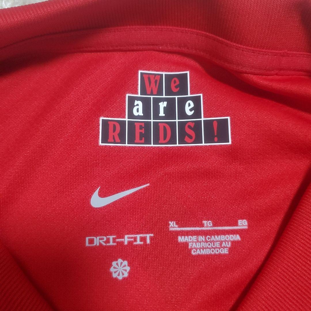 【新品タグ付】浦和レッズ 2025ユニフォーム　背番号無し　NIKE　メンズXL