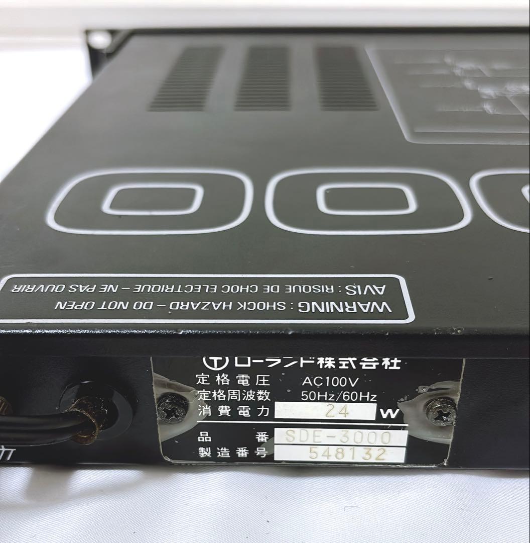 【良品】Roland SDE-3000 デジタルディレイ