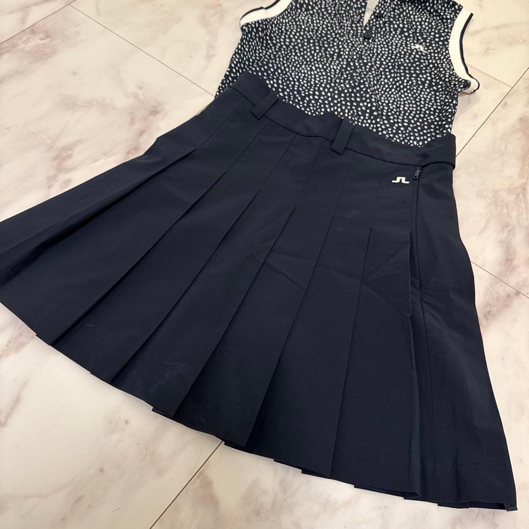 J.Lindeberg トップス スカート セットアップ XS ネイビー