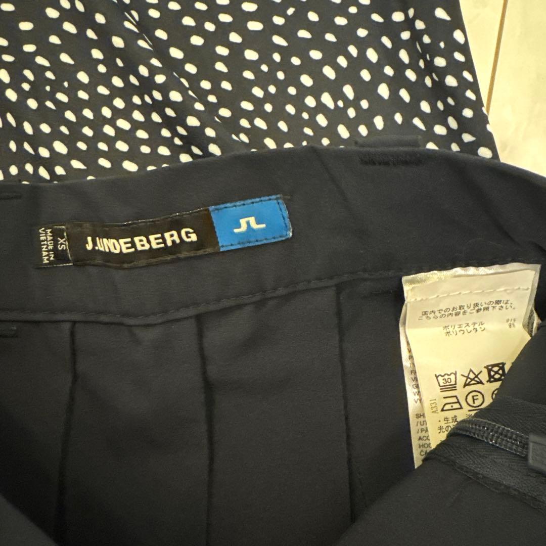 J.Lindeberg トップス スカート セットアップ XS ネイビー