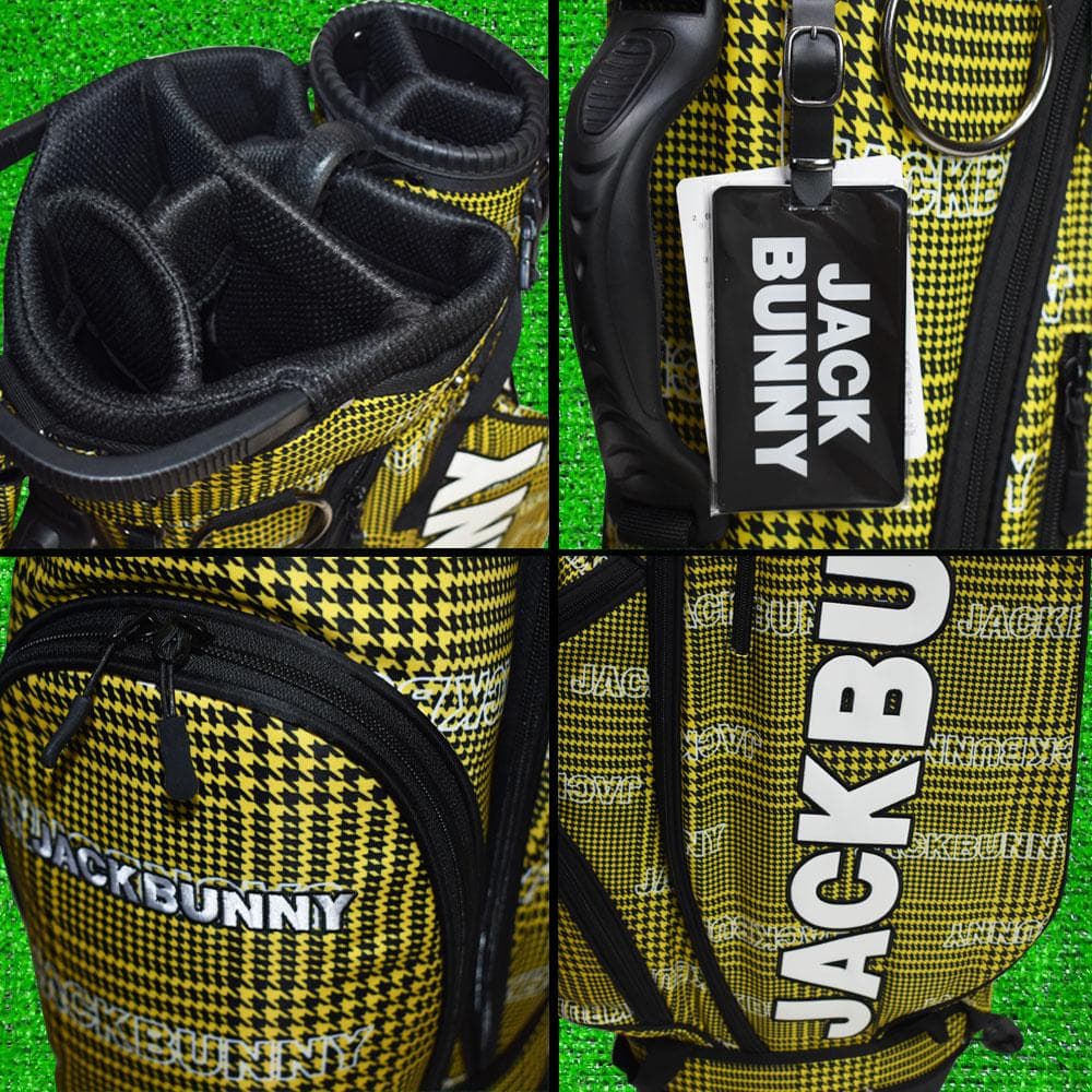 Jack Bunny!! ジャックバニー セルフスタンド付 キャディバッグ新品！
