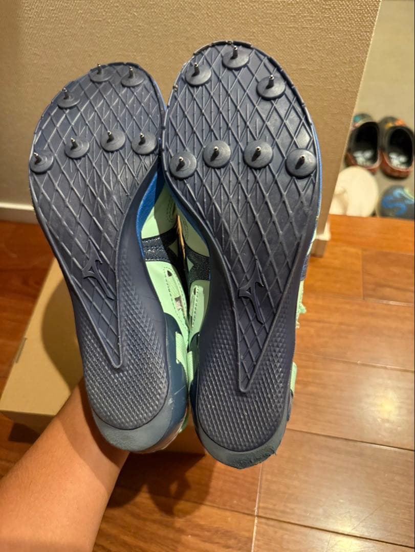 Mizuno スパイクシューズ ミントグリーン