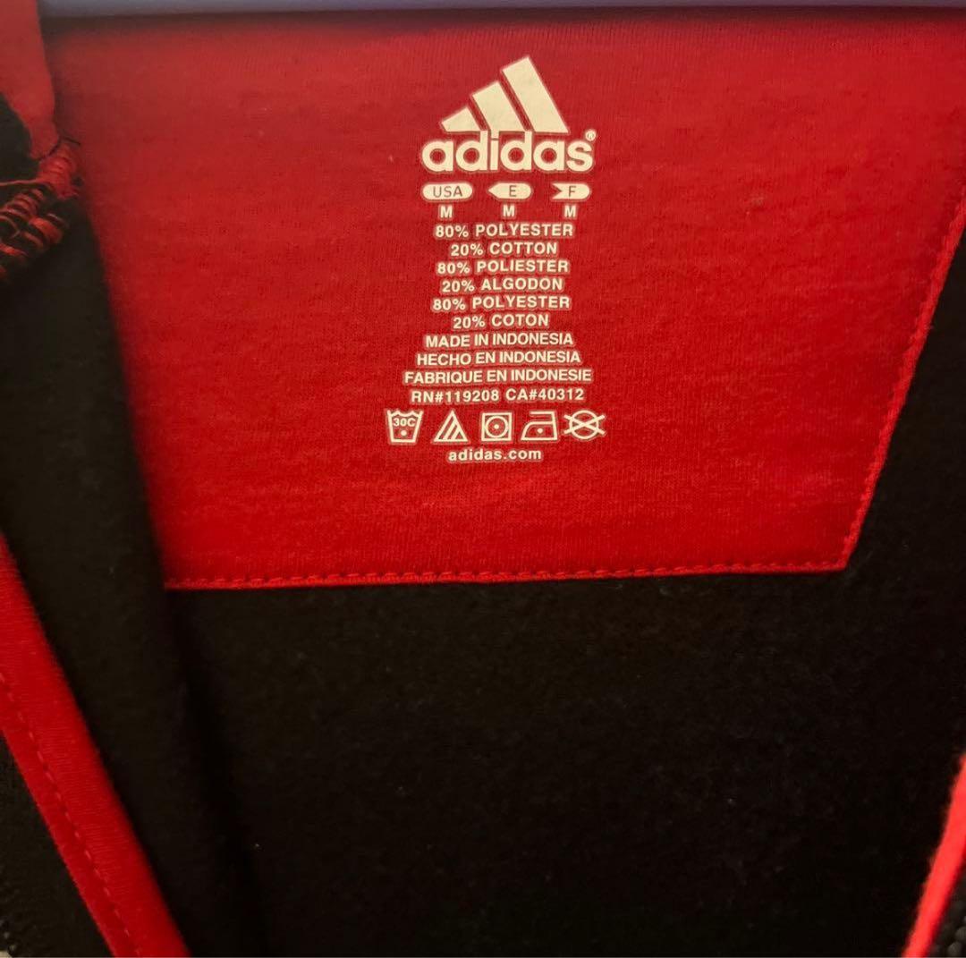 シカゴ・ブルズ フルジップパーカー adidas製