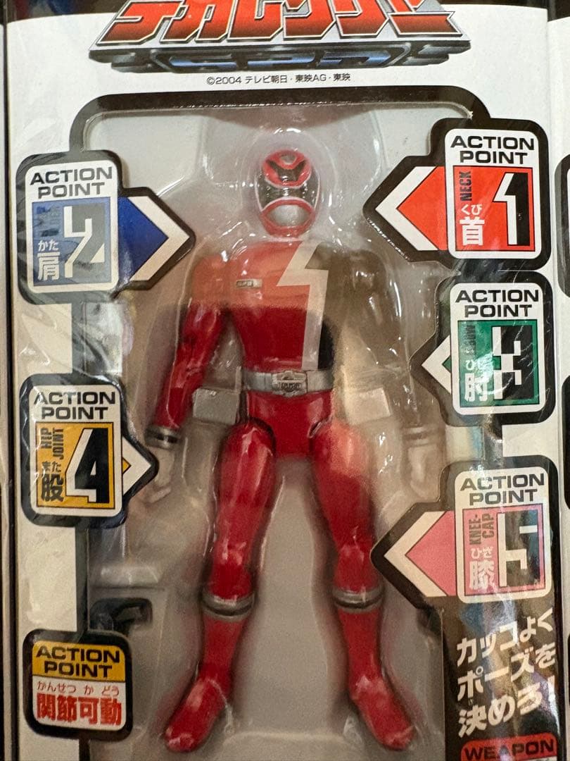 希少　新品未開封　デカレンジャー　フィギュア　当時物