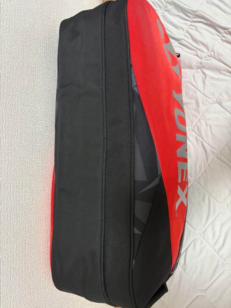 YONEX バドミントンバッグ 大容量 レッド