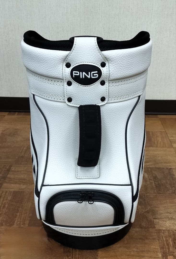 レア、PING ホワイト ミニ、キャディバッグ 美品