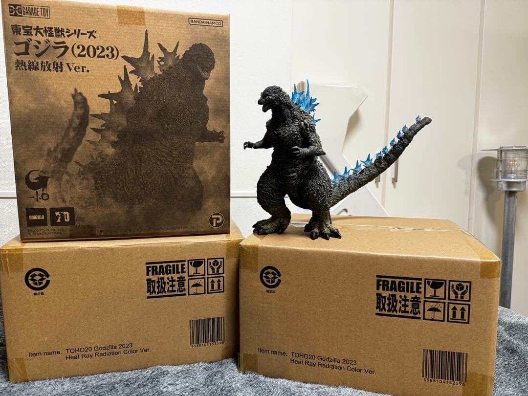 ゴジラ ザ アート限定 東宝大怪獣シリーズ（2023）熱線放射ver　開封品