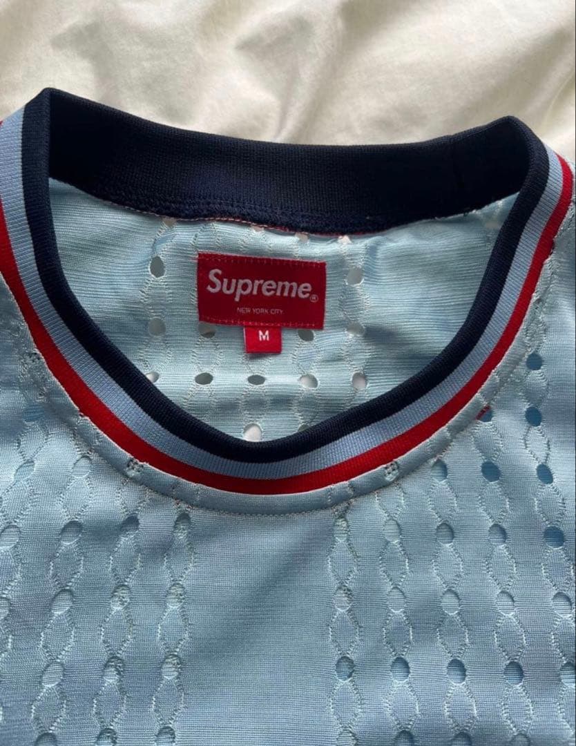 supreme ゲームシャツ メッシュ