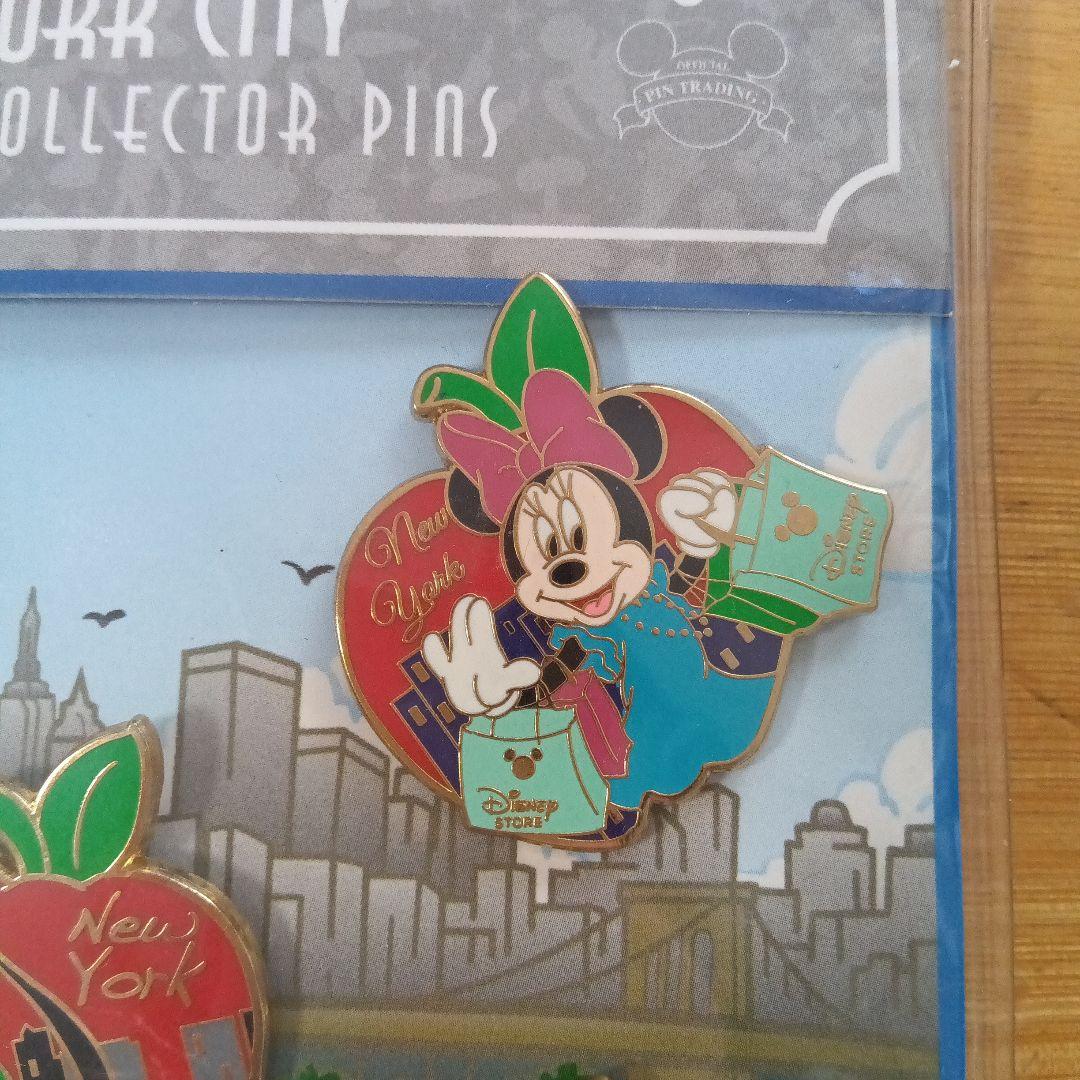 ディズニーストア ニューヨーク シティ ピンバッジ4個セット