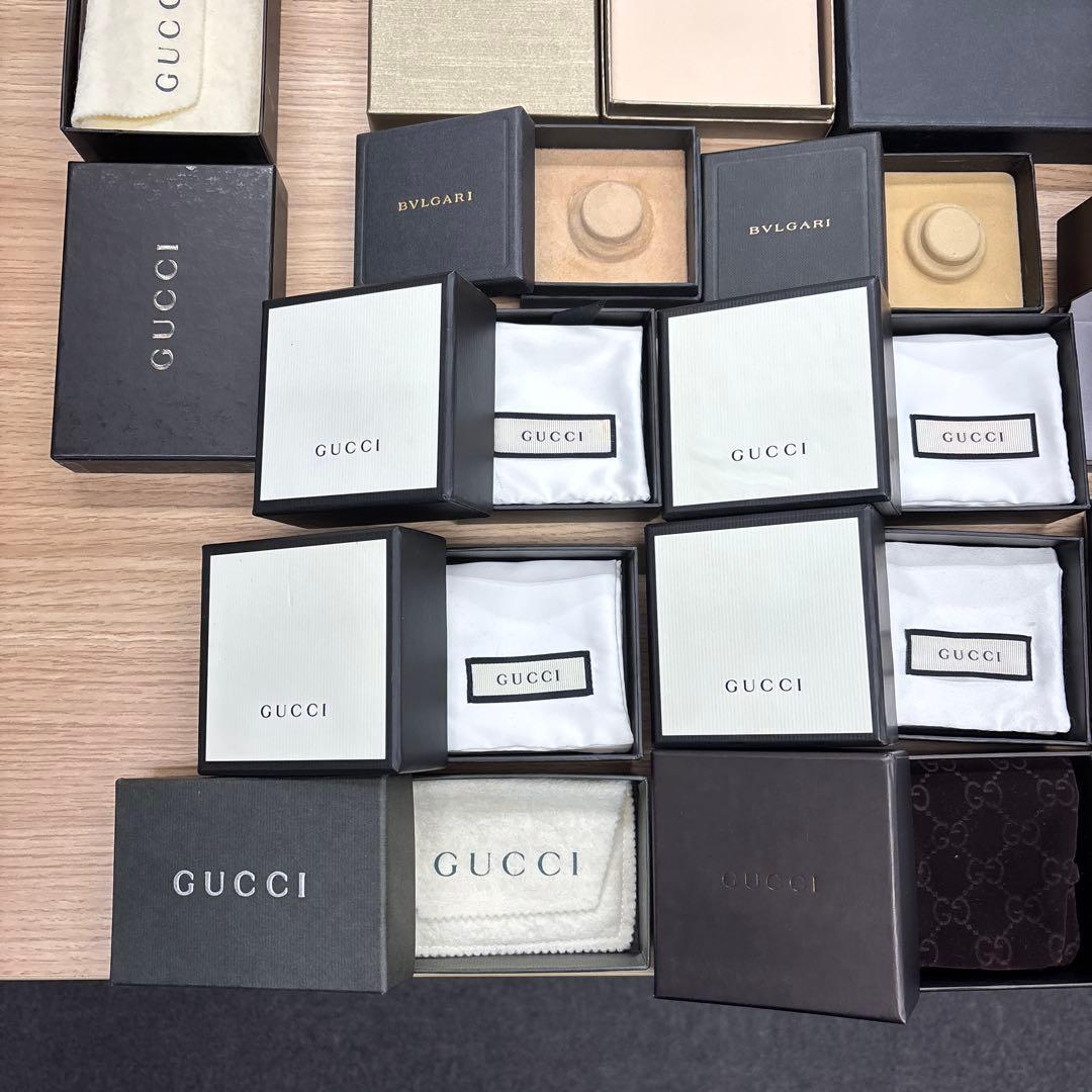 グッチ　ブルガリ　空箱GUCCI BVLGARI アクセサリーケース多数