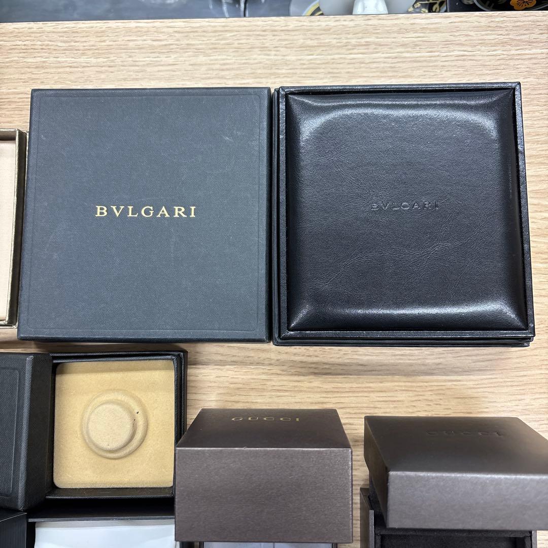 グッチ　ブルガリ　空箱GUCCI BVLGARI アクセサリーケース多数