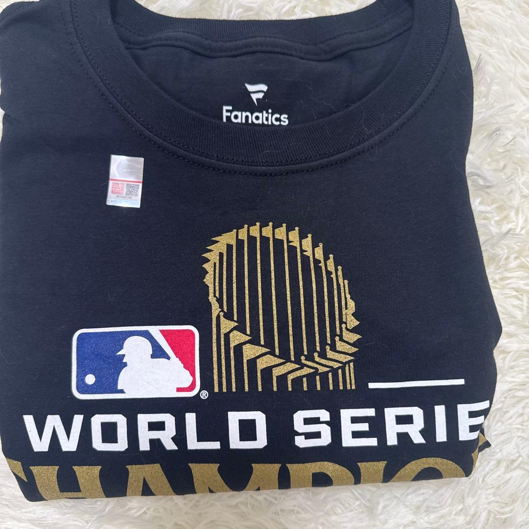 ドジャース　山本由伸選手　2024年ワールドシリーズ優勝記念背番号Tシャツ