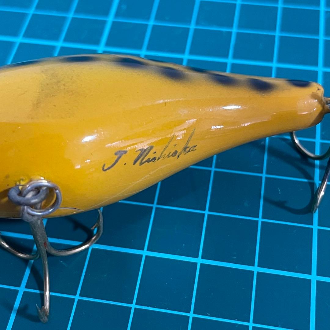 希少 バルサ50 厚リップ オールドルアー 西岡サイン入り BALSA 50