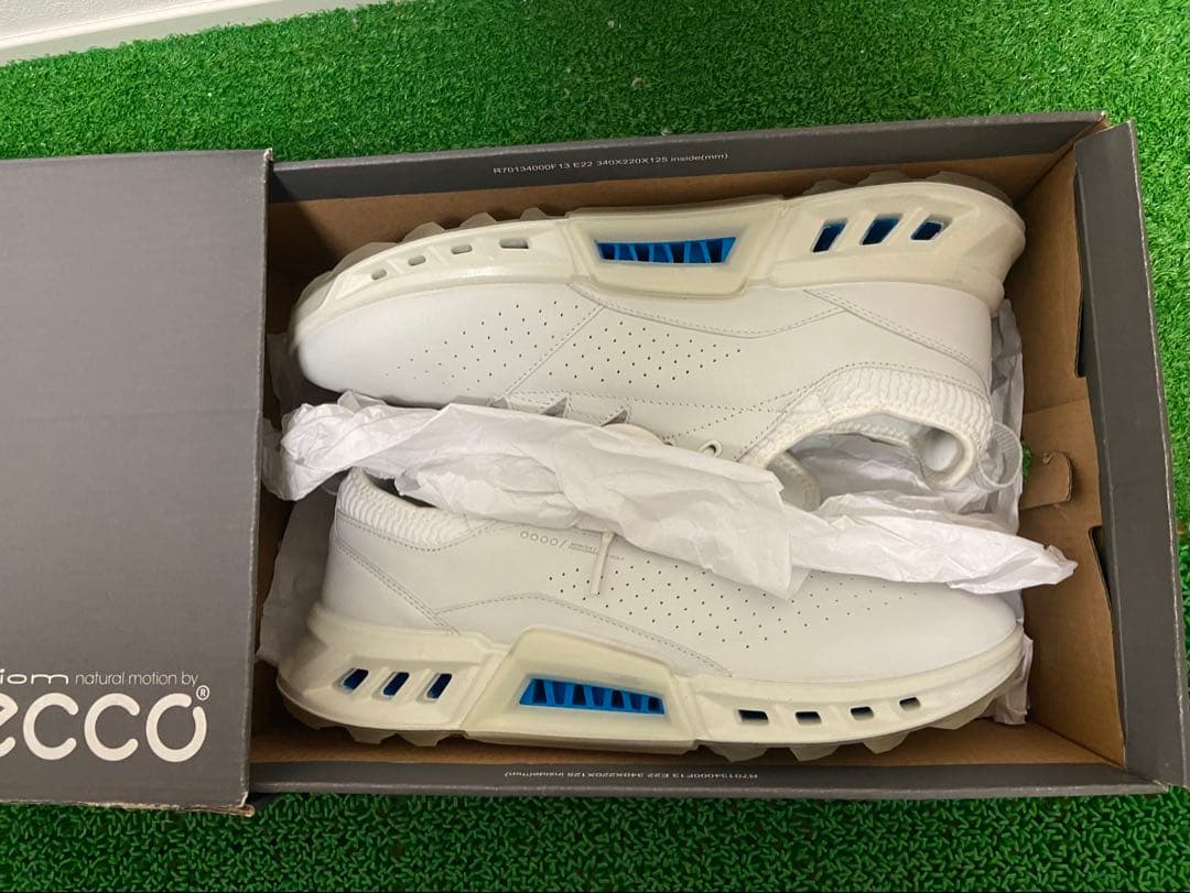 【美品】ECCO BIOM C4 42 エコー ゴルフシューズ バイオム