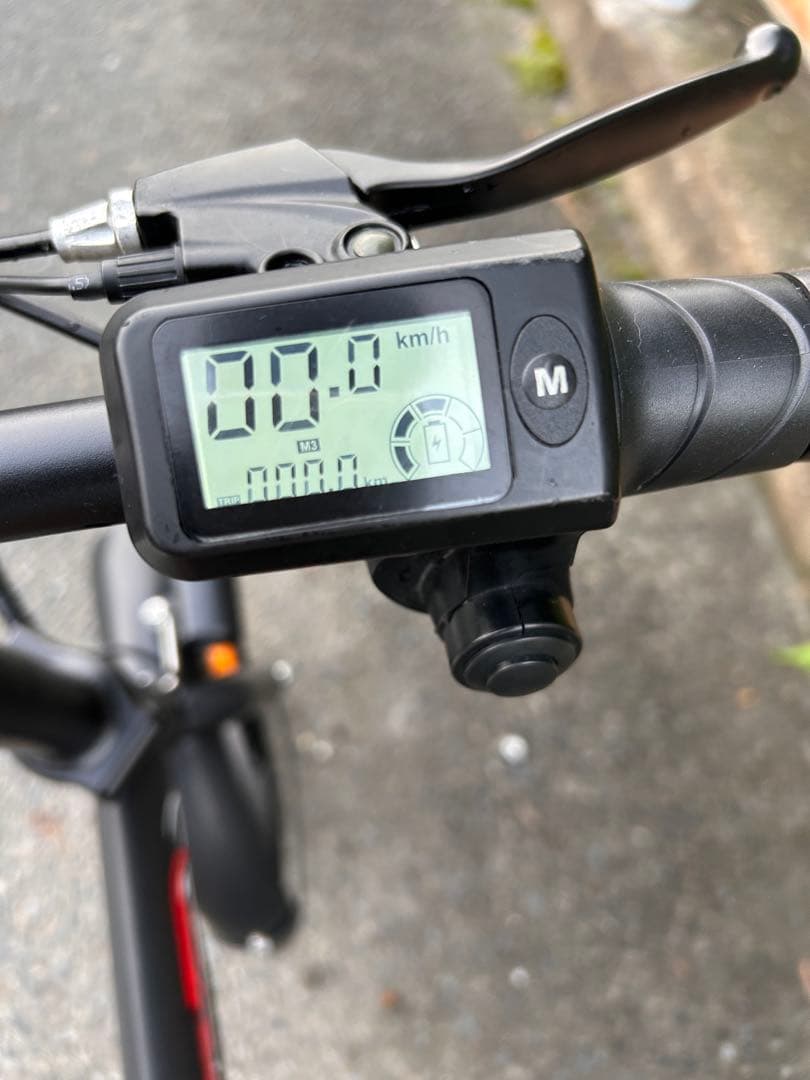 直接受け取り限定 折りたたみ式 モペット　電動アシフト　自転車