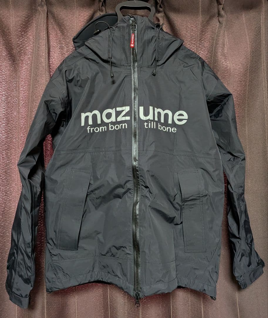 マズメ MZRS-688 mazumeコンタクトレインスーツ2ブラック S 上下