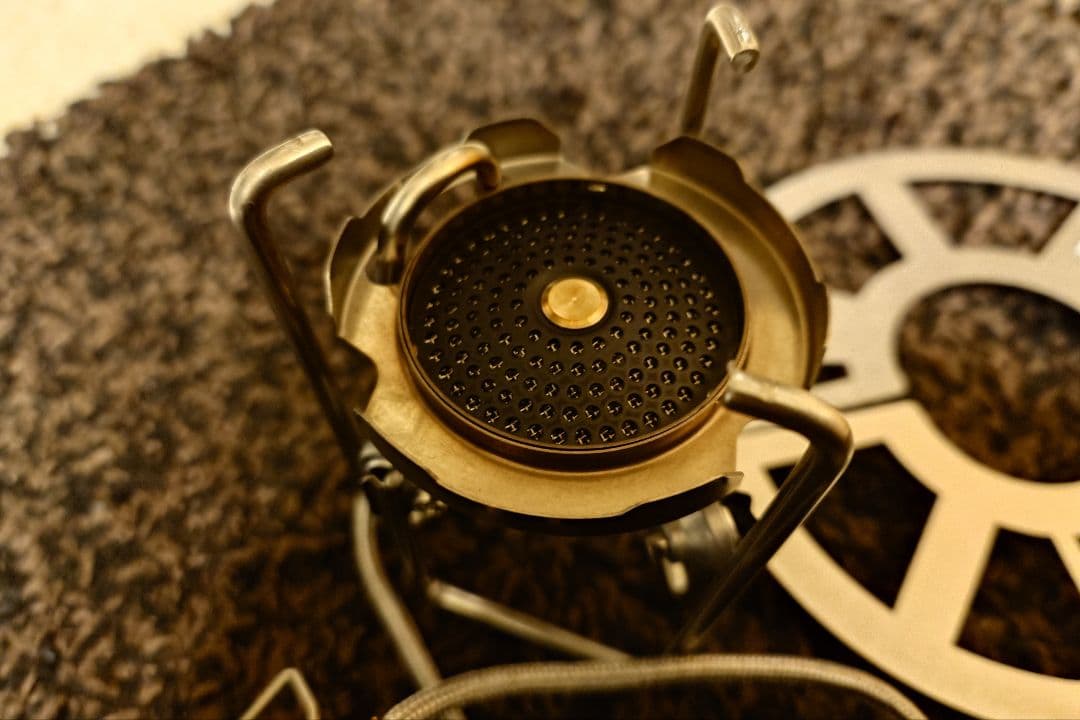 【チタン五徳付 試点火】SOTO ST-331 ソト トレックマスター バーナー