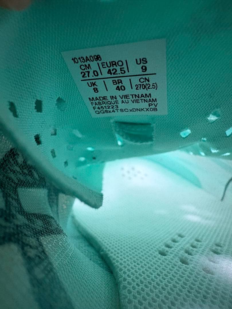 ASICS SORTEMAG スパイクシューズ ミントグリーン 新品 27cm
