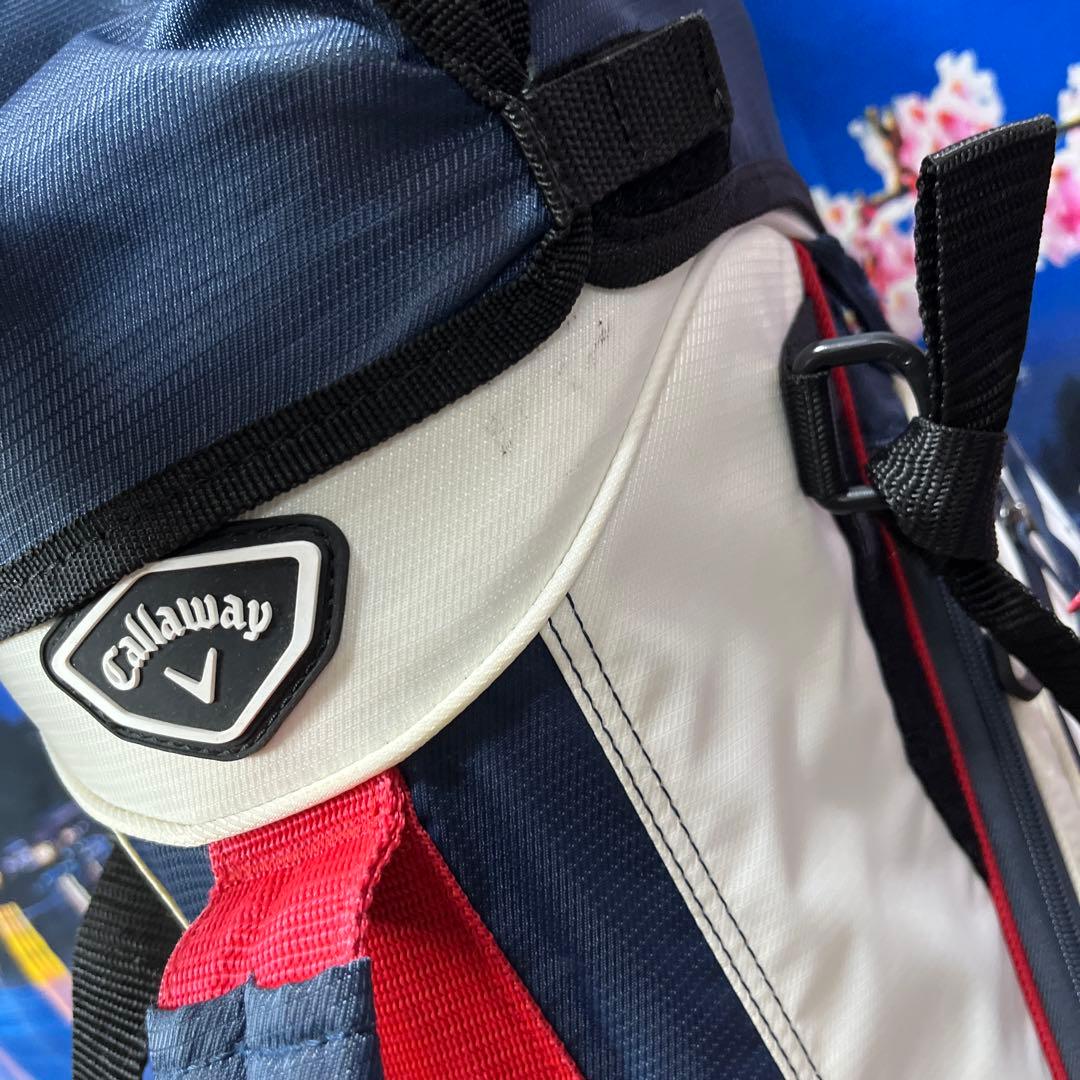 寶BY-1278 Callaway キャディバッグ 重量約2.1kgスタンド式