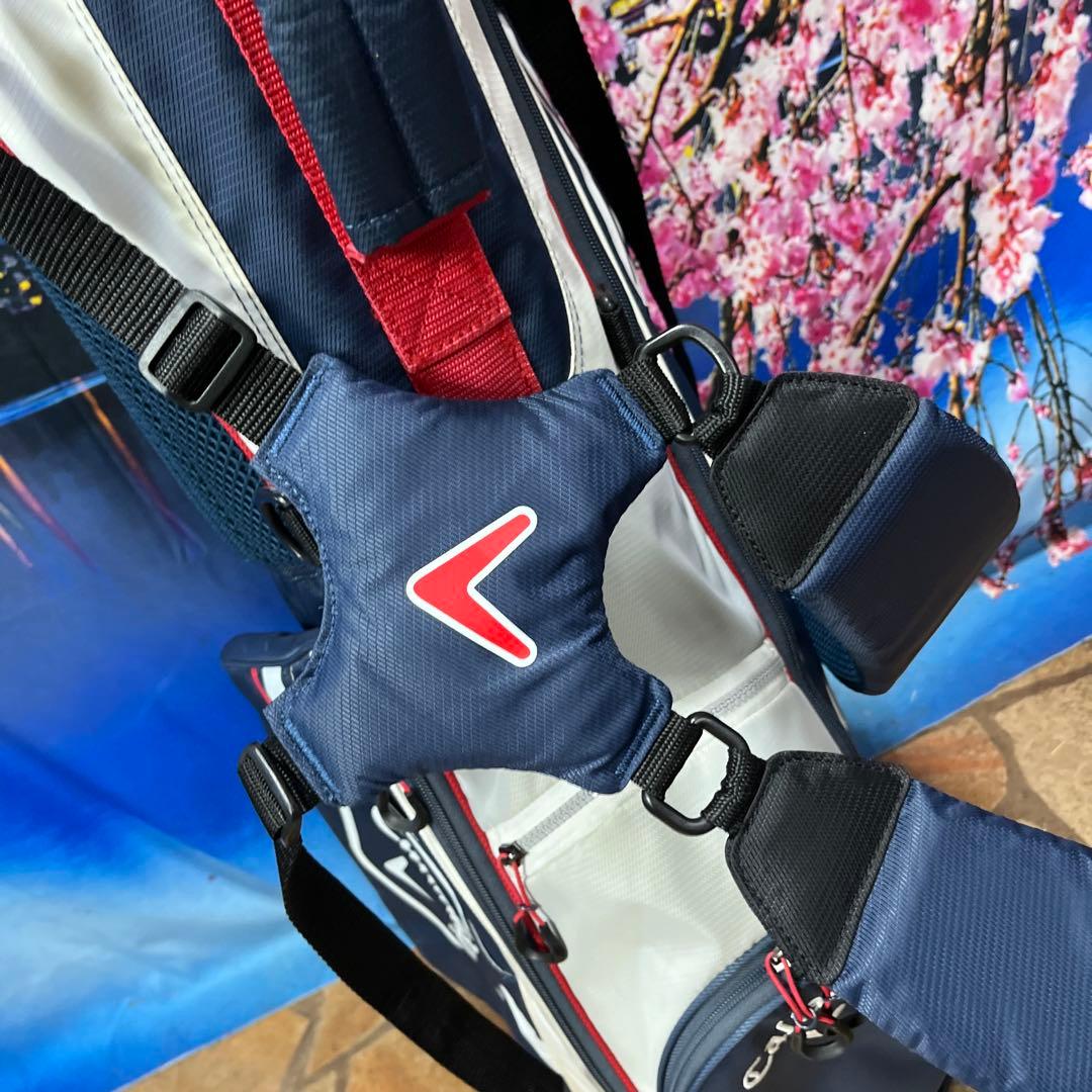 寶BY-1278 Callaway キャディバッグ 重量約2.1kgスタンド式