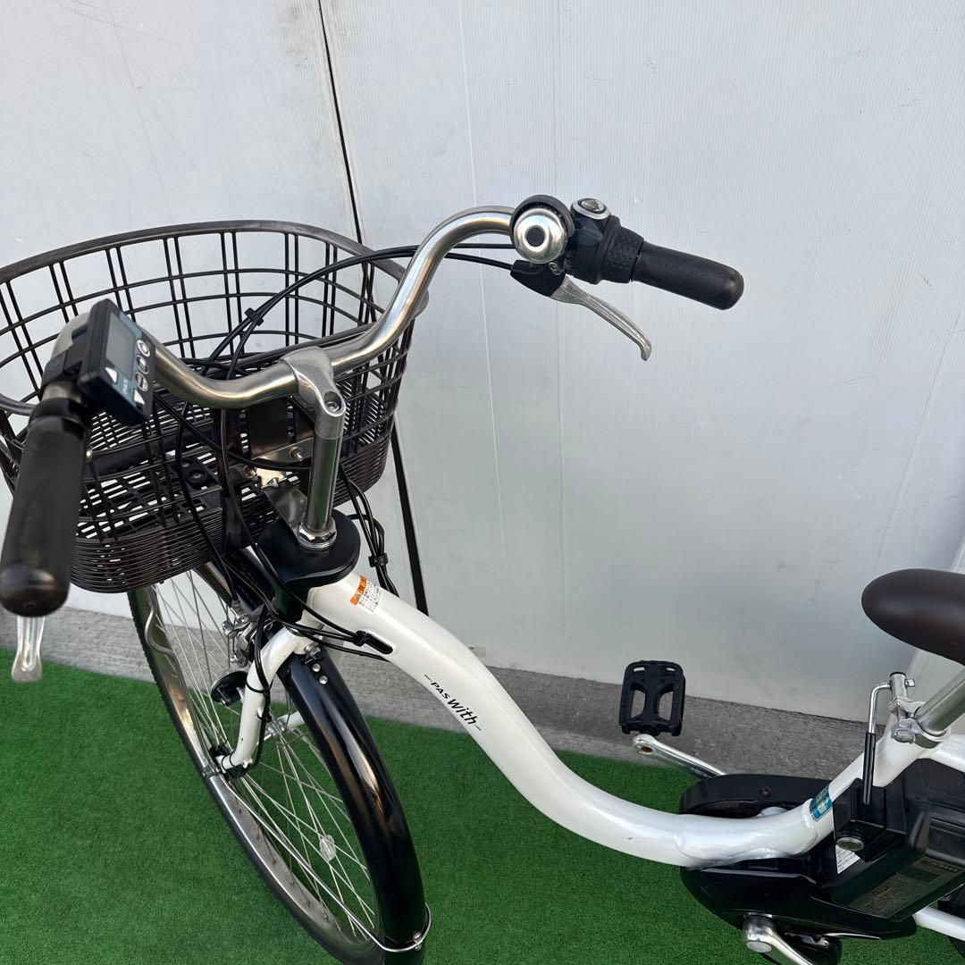 YAMAHAヤマハ電動アシスト自転車26インチ 12.3Ah ホワイト