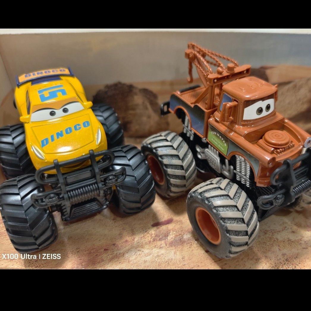 【激安】新品　カーズ　ミニカー　モンスタートラック　４点セット　箱無し