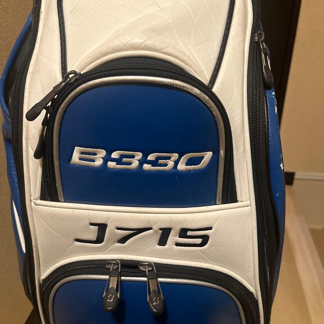 BRIDGESTONE GOLF J715 ゴルフバッグ3点式　9.5プロ仕様