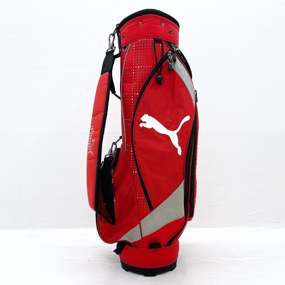 PUMA プーマ キャディバッグ ゴルフバッグ 9型 カート式 レディース