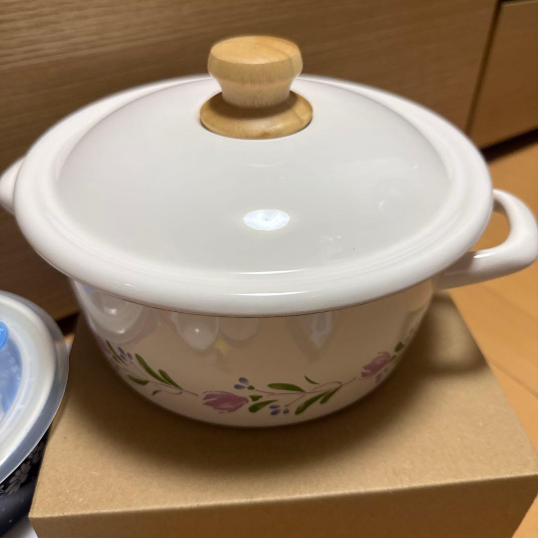 新品　アフタヌーンティーリビング　キッチン用品セット 鍋・容器・クロスなど10点