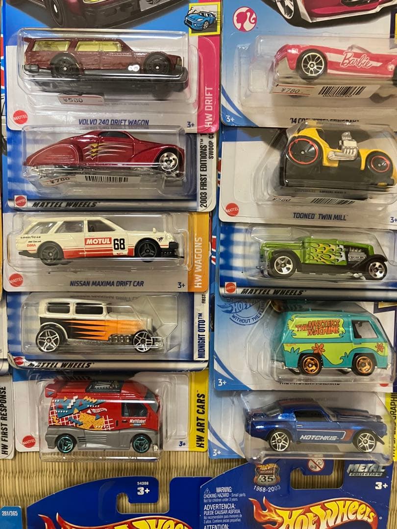 ホットウィールミニカー 55台セット