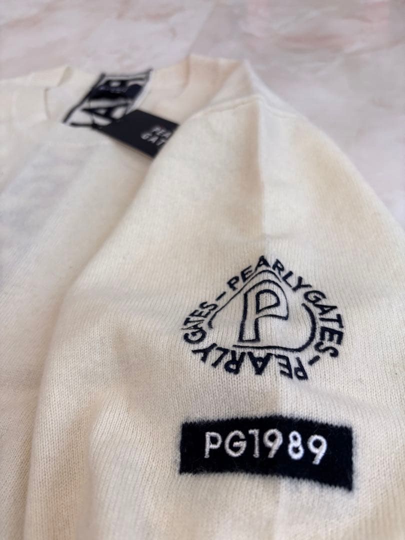 新品タグ付き PEARLY GATES カシミヤセーター サイズ6