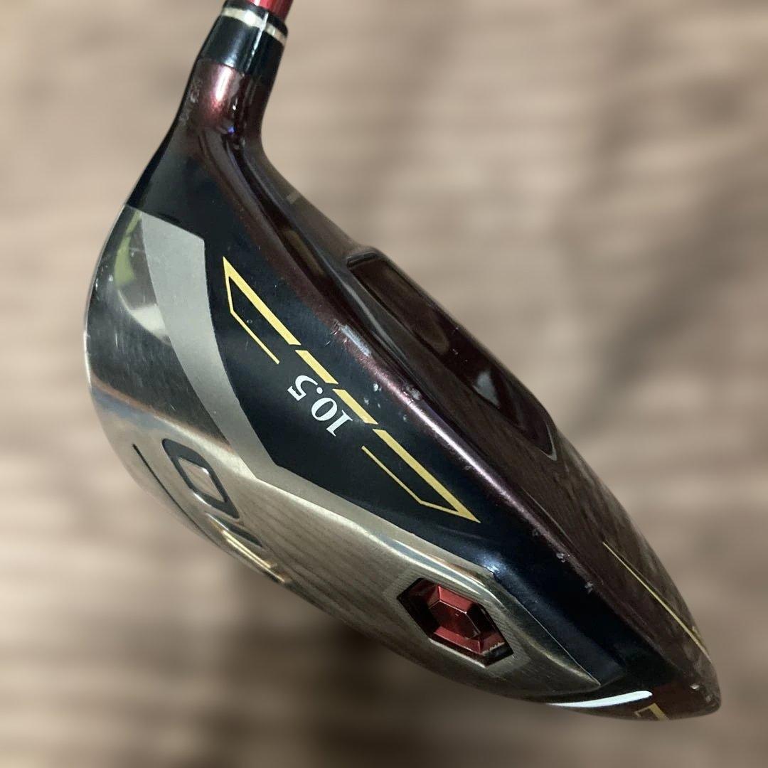 ゼクシオ12 ドライバー　10.5° SRシャフト　赤