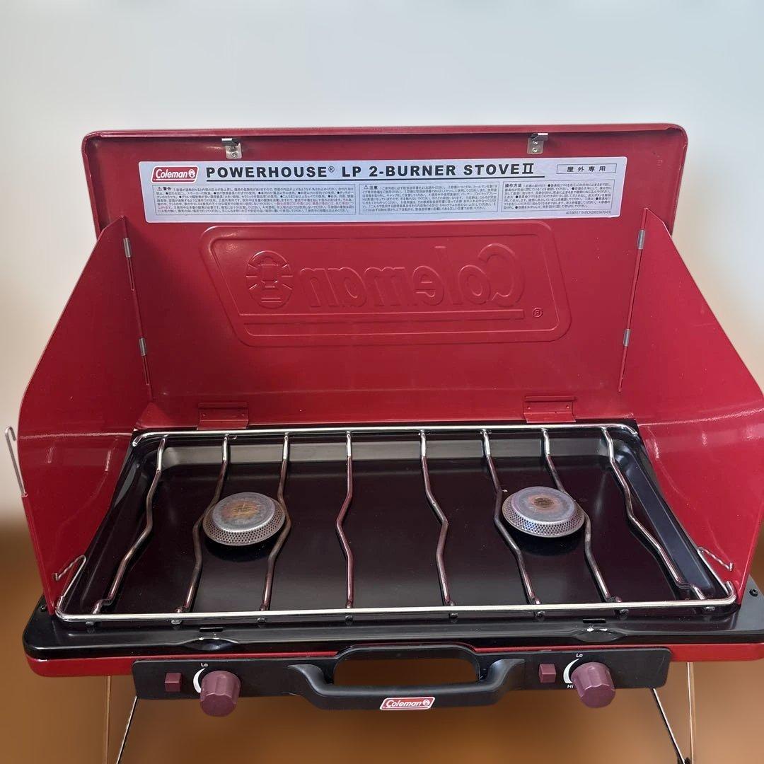 Coleman Powerhouse LP 2-Burner Stove 赤