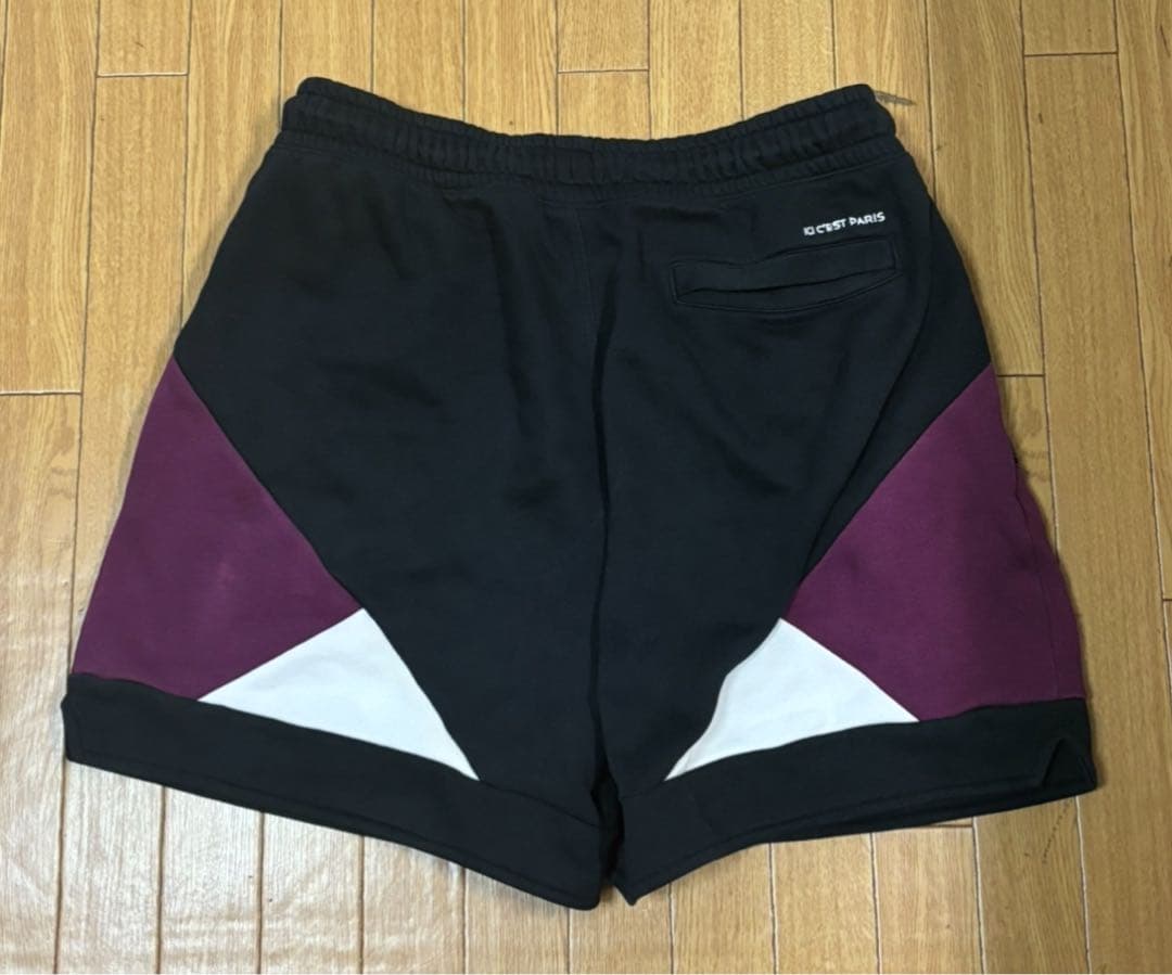 NIKE Jordan パリ・サンジェルマン ハーフパンツ 黒/紫