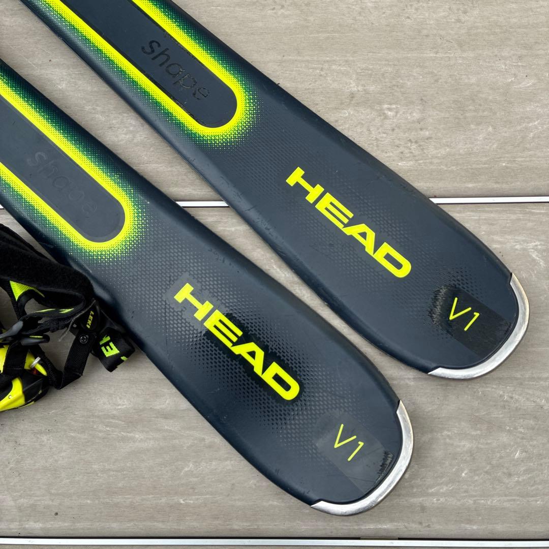 【美品】スキー4点セット HEAD Shape V1 150cm ブーツ25cm