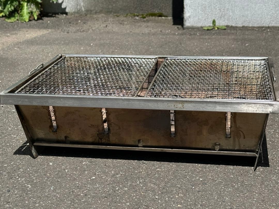 Naturehike ステンレス折りたたみバーベキューグリル　1回使用