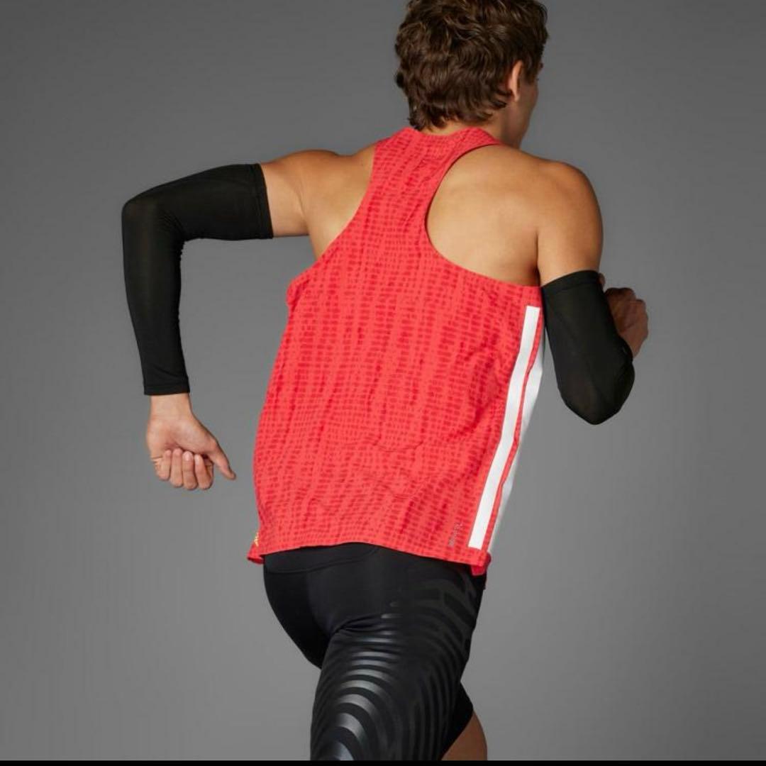 アディゼロ　ランニング　シングレット　サイズ2XL