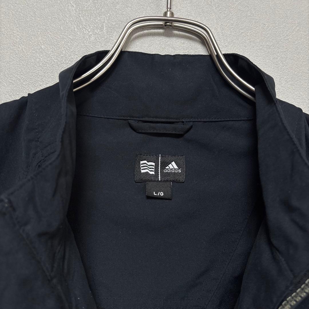 adidas golfアディダス ゴルフナイロンジャケット ピステ ブルゾン L