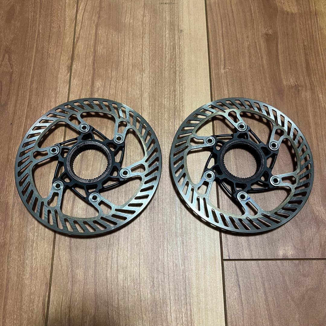 【200km使用】カンパニョーロ ブレーキローター 140mm